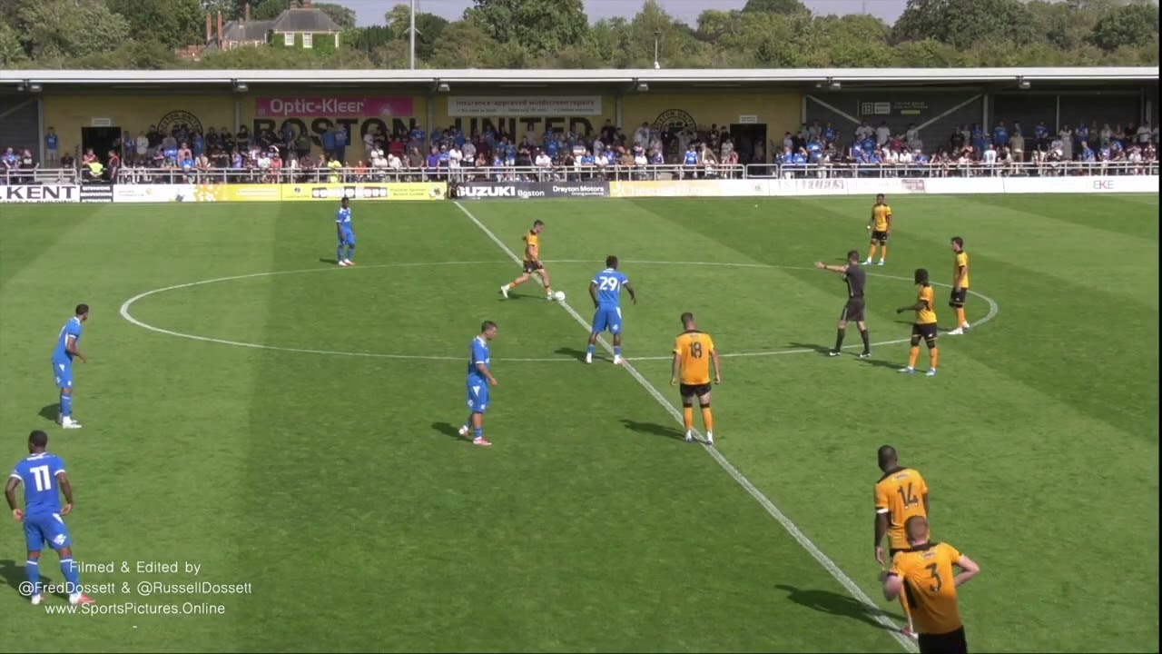 Boston United 1:0 Peterborough — prípravný zápas rozhodol Tom Cursons v 76. minúte