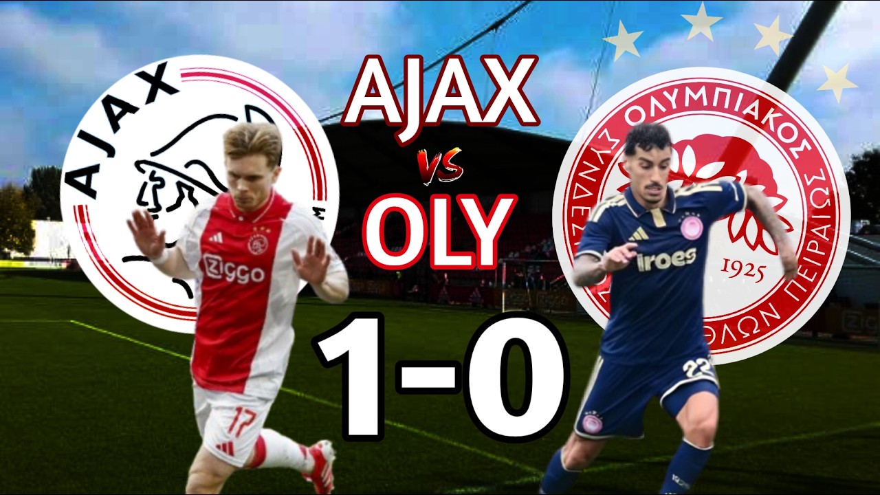 Ajax zdolal Olympiakos 1:0 v príprave, Edvardsen rozhodol desať minút pred koncom