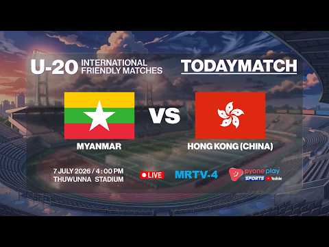 Myanmar U20 zdolal Hong Kong China U20 2:0 aj v druhom prípravnom zápase